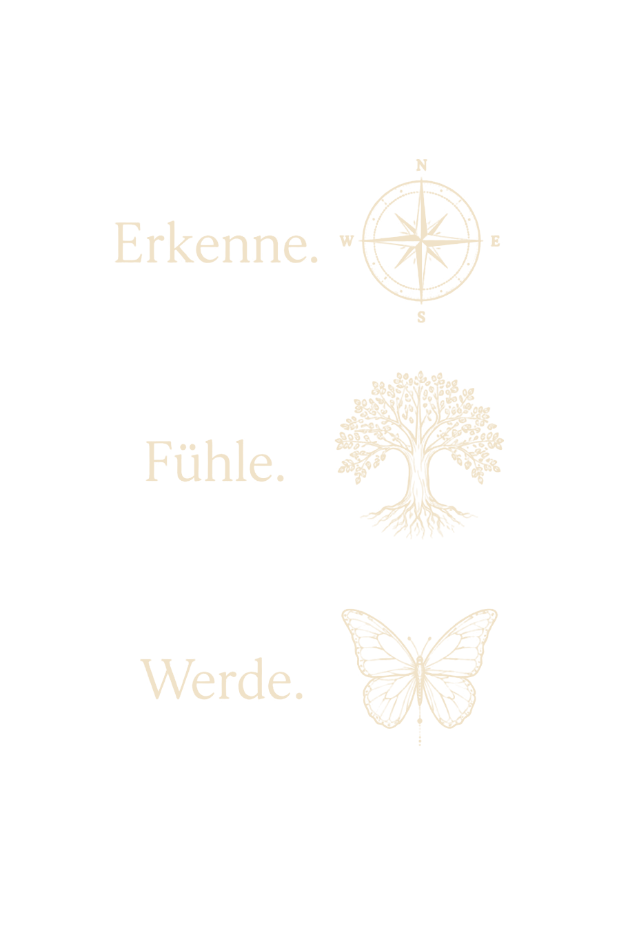 Erkenne. Fühle. Werde.